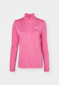 Under Armour TECH TWIST - Long sleeved top - super pink