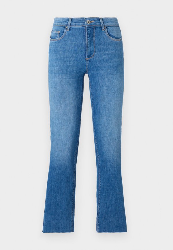 ONLY Flared fit ONLANN-KENYA Mid waist - Flared Jeans - medium blue denim