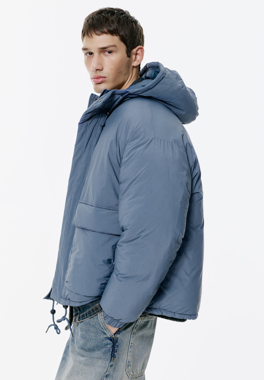 PULL&BEAR CROPPED PUFFER
