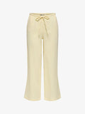 ONLY ONLTHYRA Regular Fit - Trousers - transparent yellow