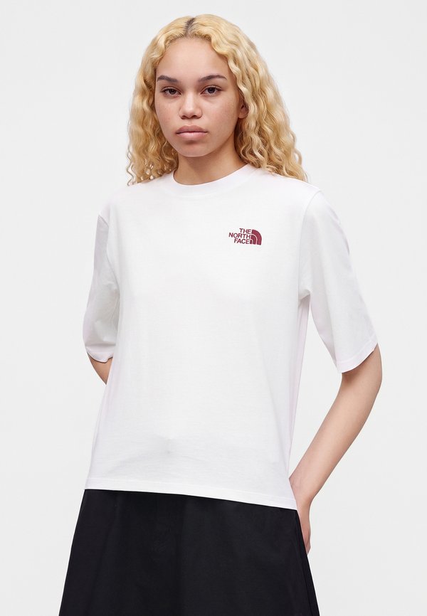 The North Face HIKE PICNIC BOXY SLEEVE TEE GRAPHIC