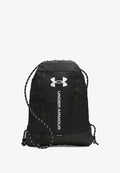 Under Armour HUSTLE - Drawstring sports bag - black