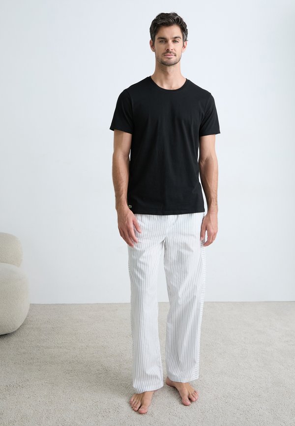 Lacoste 3 PACK - Undershirt - black