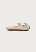 Calvin Klein BALLET SNEAKER - Ballerina shoes - stony beige/gum