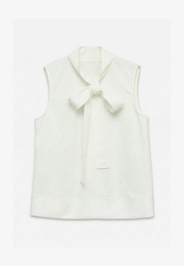 Vero Moda TOP VMSMILLA TOP - Top - snow white