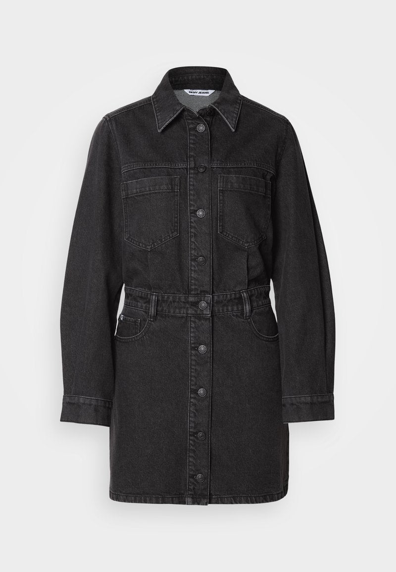 BUTTON DOWN DRESS Media 1