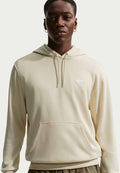Nike Sportswear M NK CLUB FT PO HOODIE - Hoodie - light khaki/light khaki/white