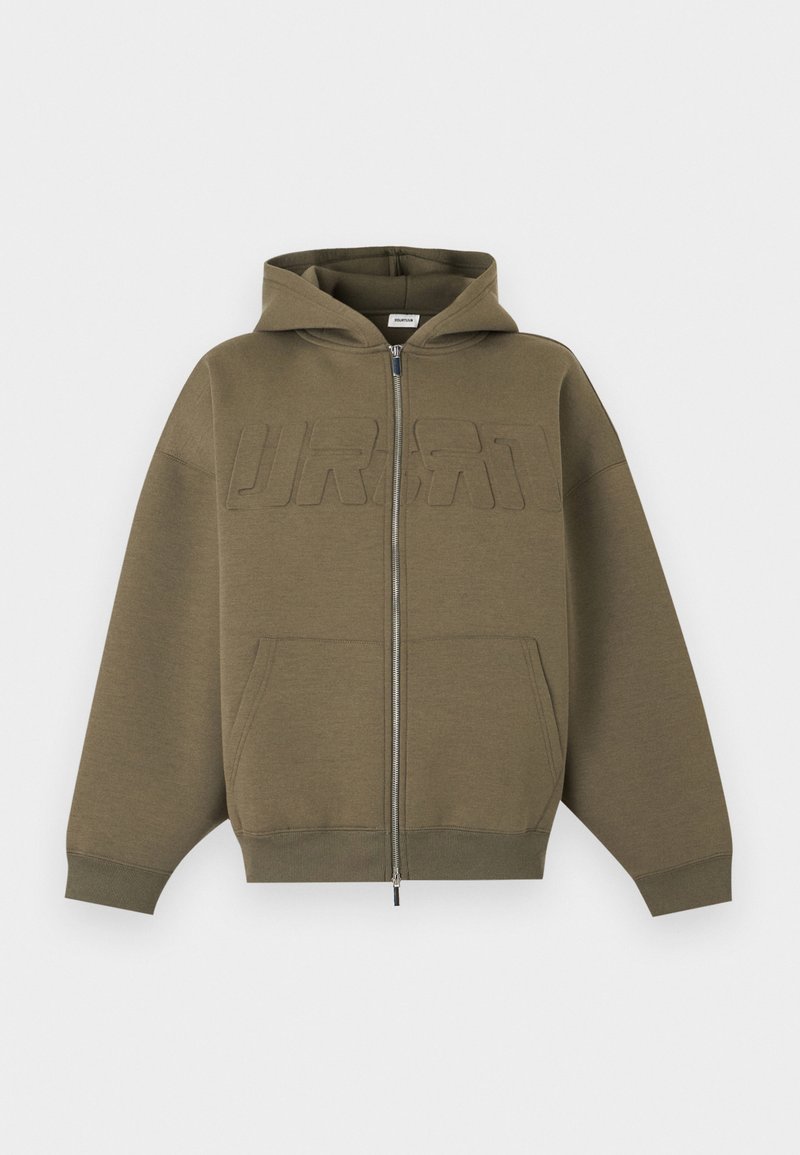 SCUBA BOXY FIT ZIP-UP HOODIE Media 1