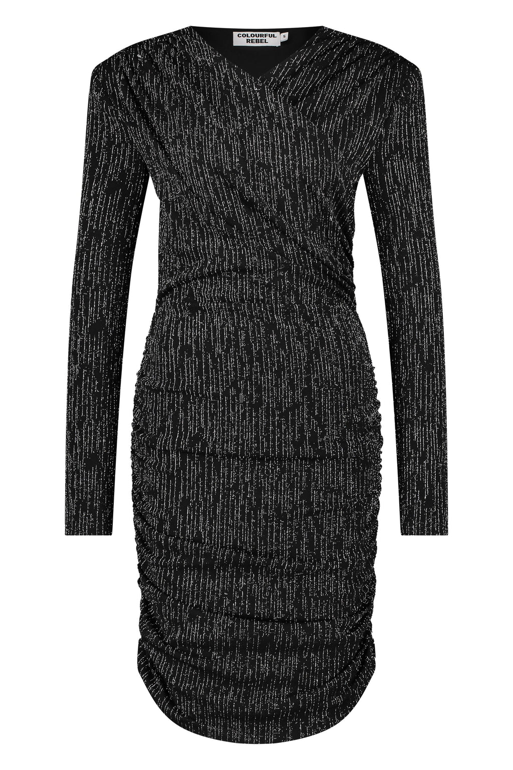 Colourful Rebel BRYSSA STRIPES PADDED DRESS