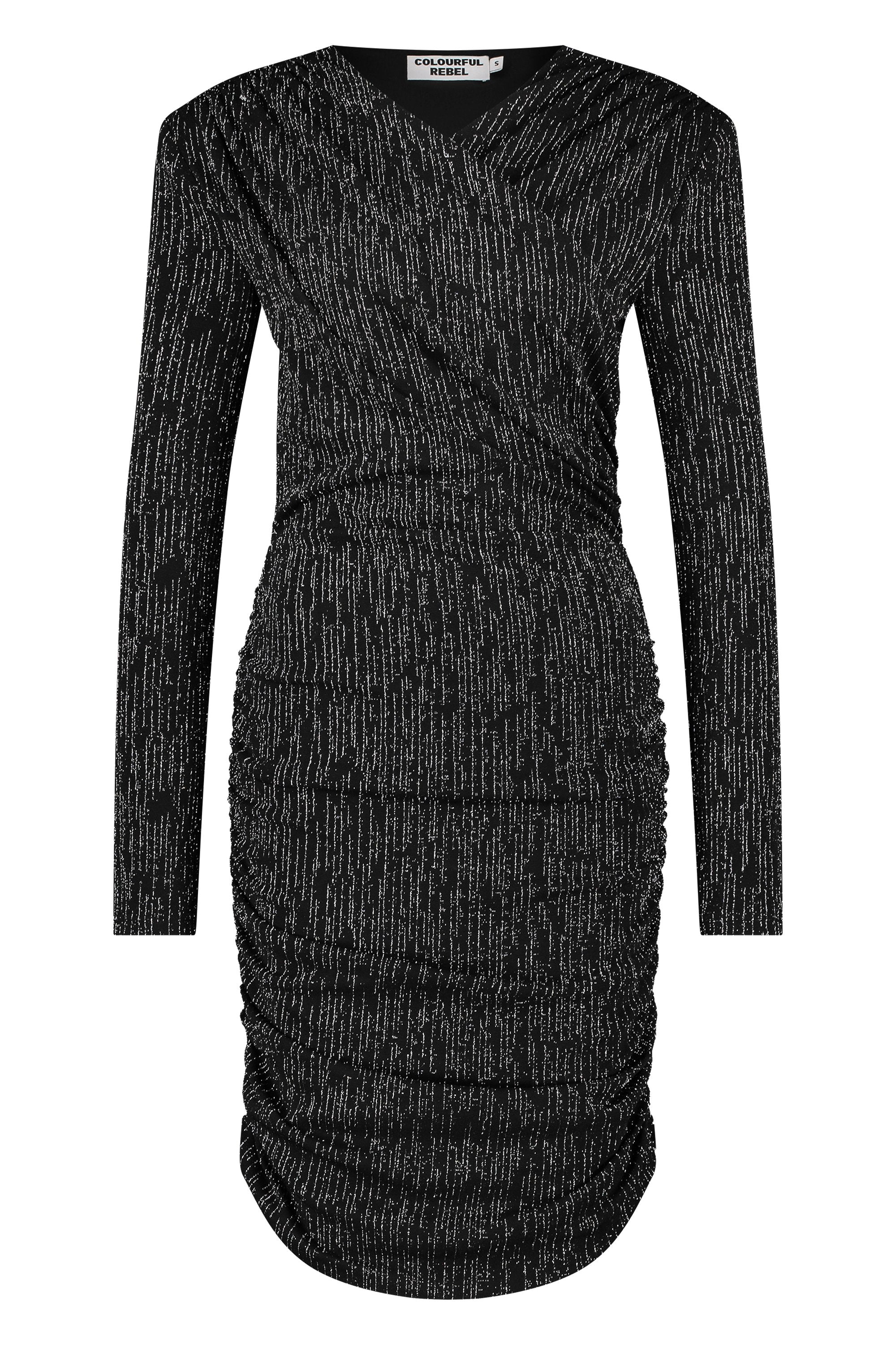 Colourful Rebel BRYSSA STRIPES PADDED DRESS