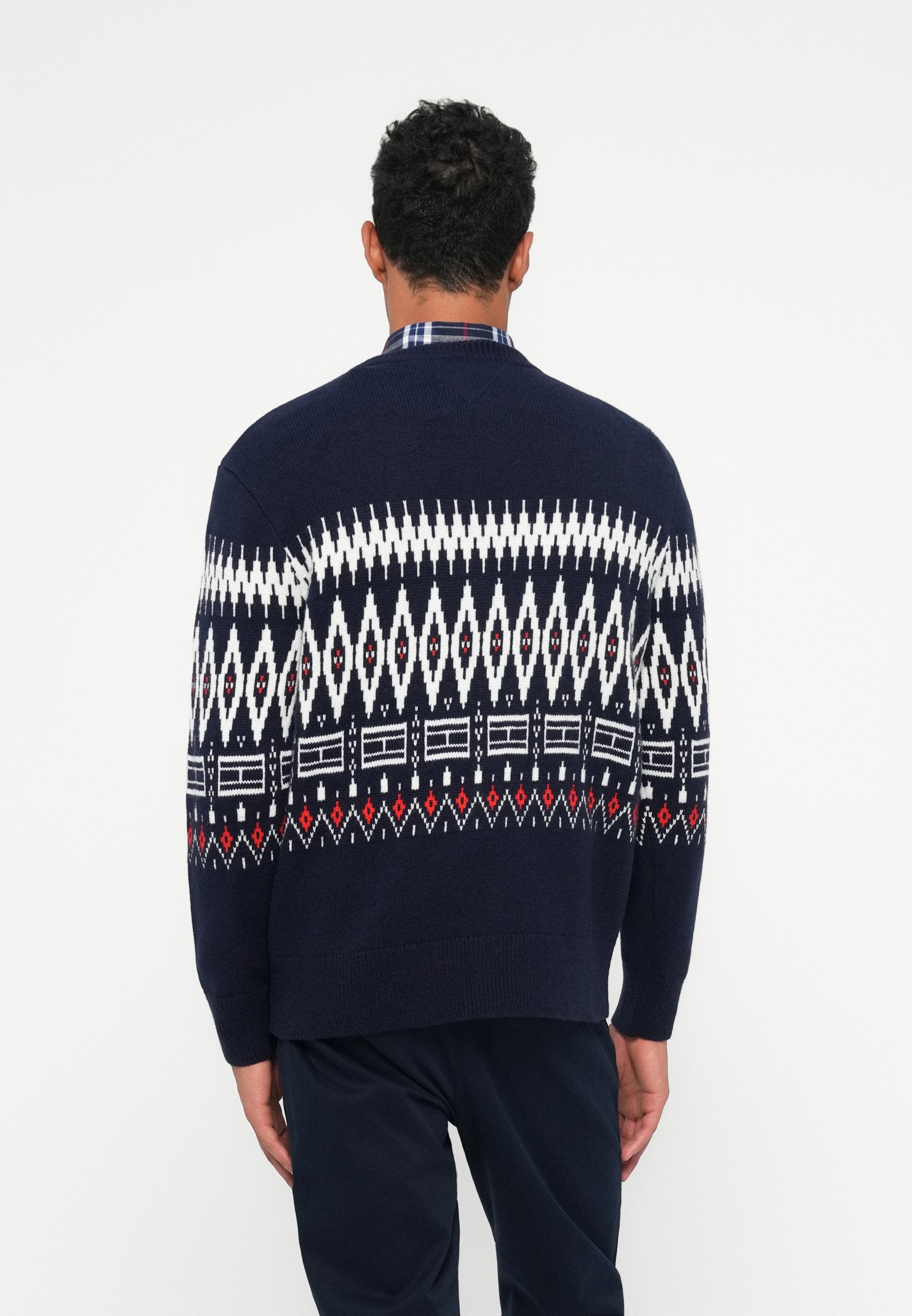 PLACED FAIRISLE BLEND CREW UNISEX Media 3