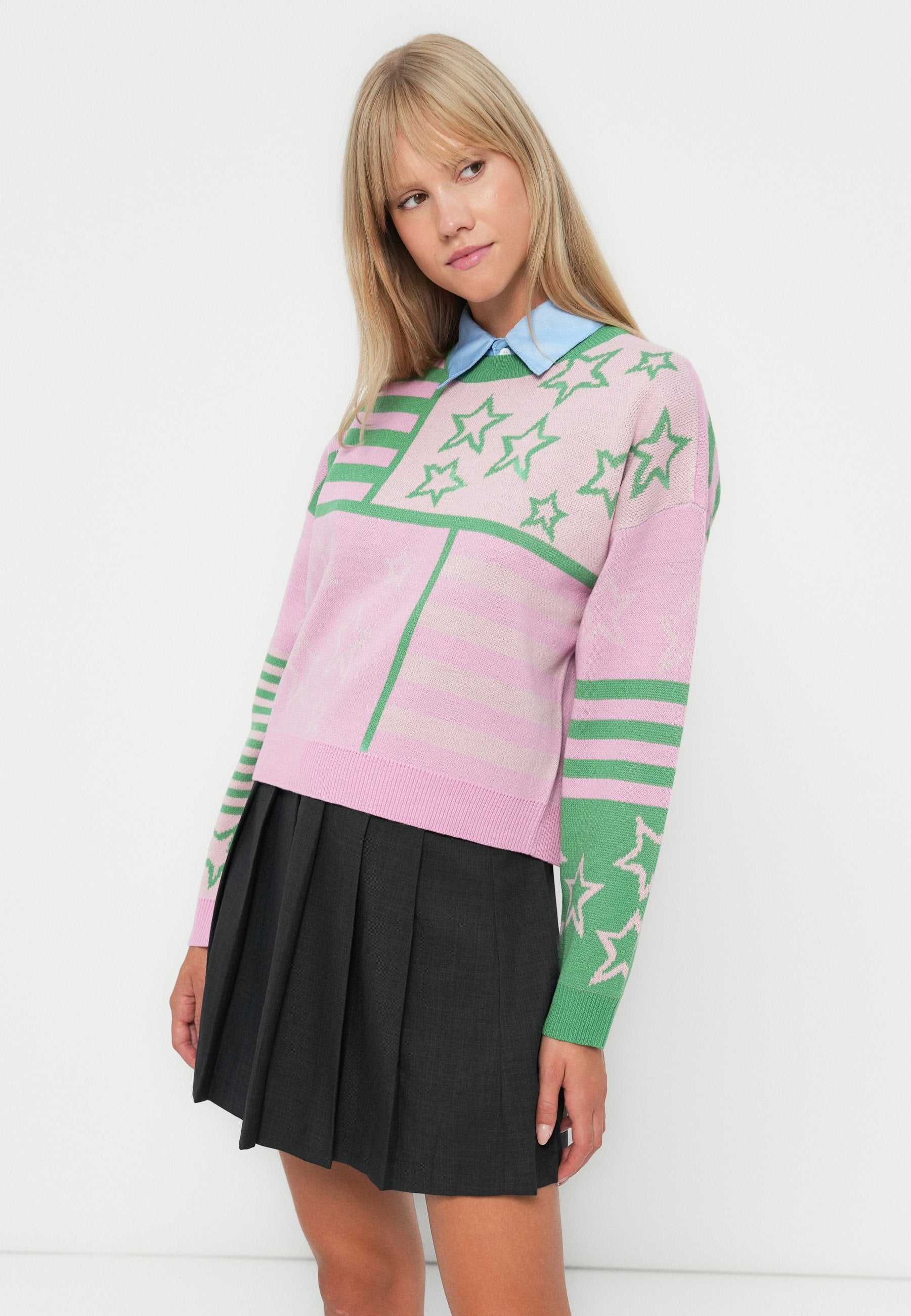 ONLY ONLRILLO O NECK STAR MIX