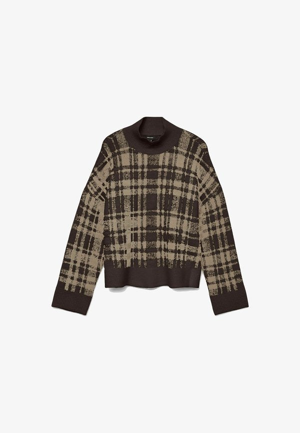 Vero Moda Knitted VMMAIRA Knitted - Jumper - chocolate torte