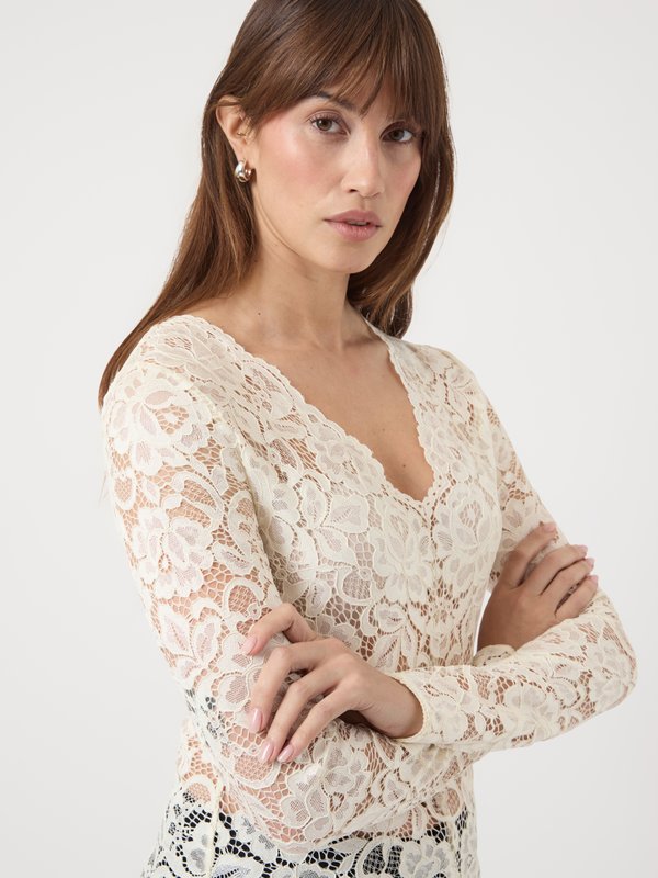 YAS Long Sleeved YASLACEY LACE