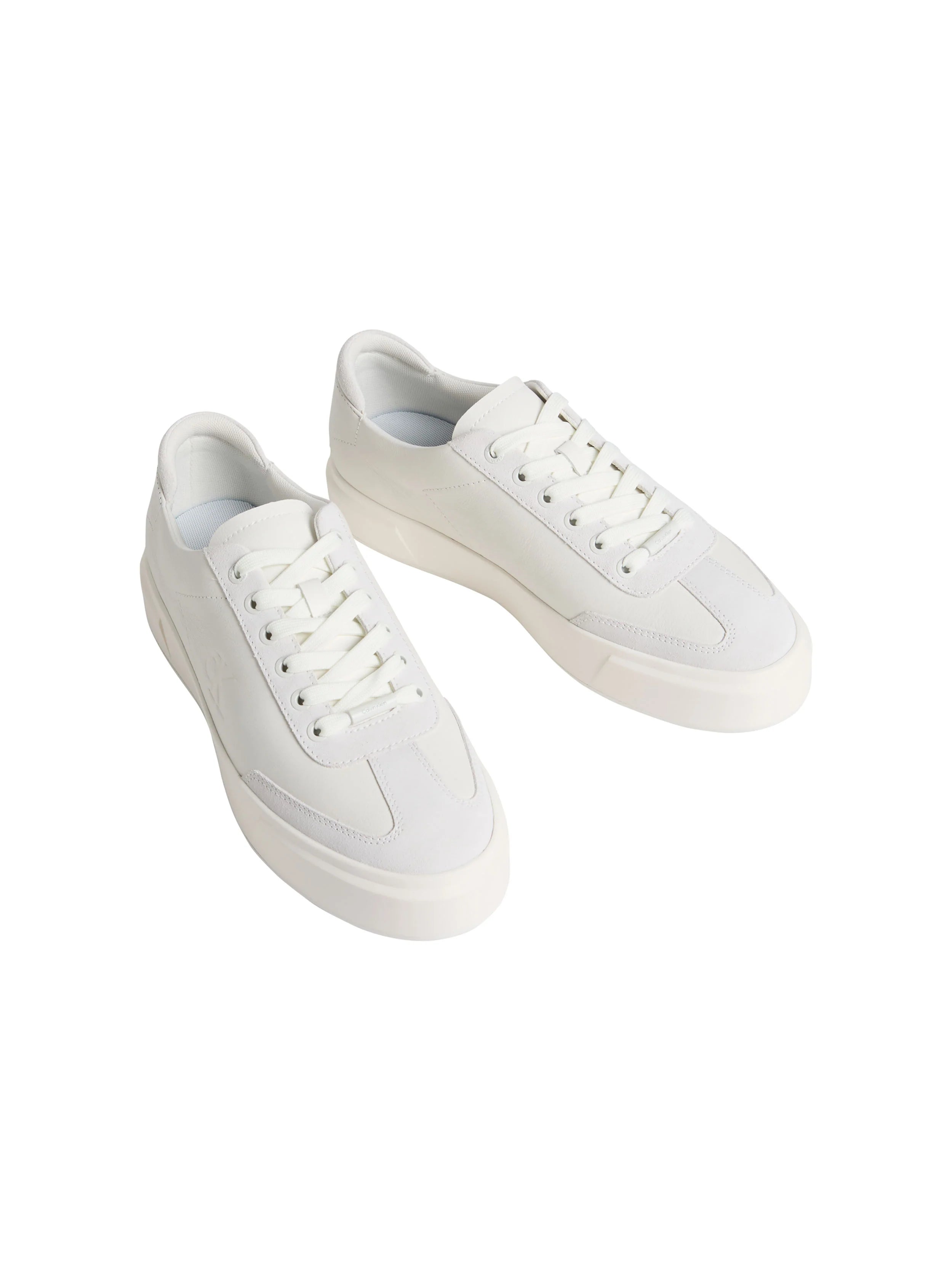 Calvin Klein Trainers - bright white/oatmeal