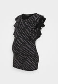 Supermom TEE RUFFLE TEXT