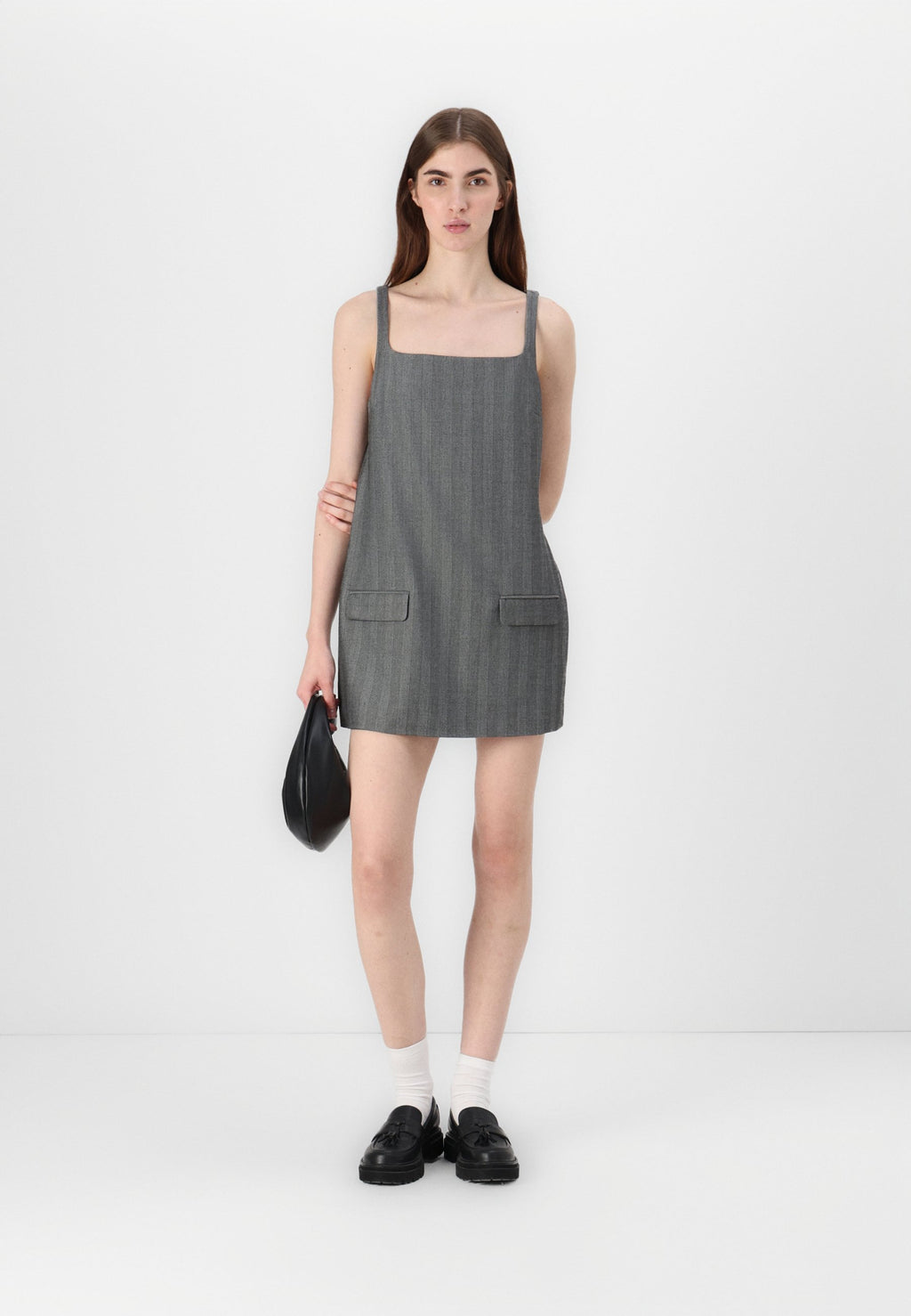 Abercrombie & Fitch SHIFT TAILORED MINI DRESS