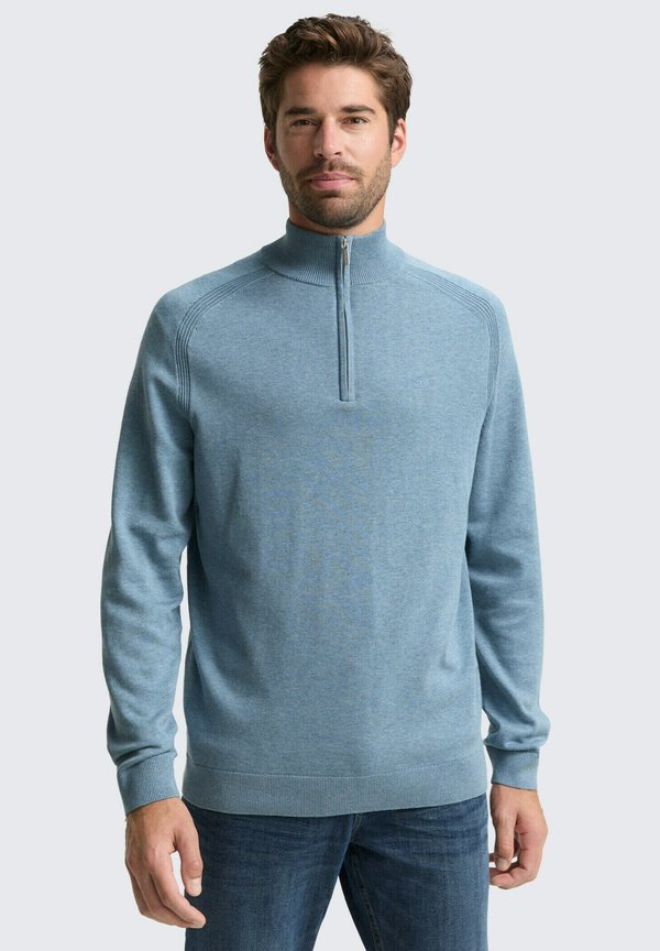 TOM TAILOR Jumper - faded blue melange