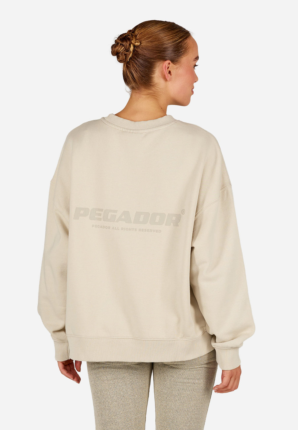 Pegador TORY LOGO OVERSIZED SWEATER