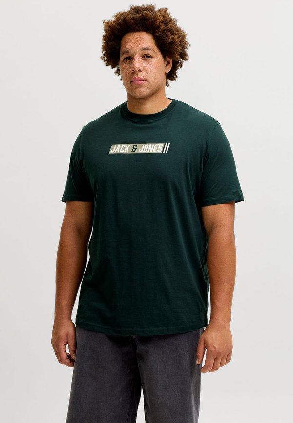 Jack & Jones T-SHIRT PLUS SIZE T-SHIRT - Print T-shirt - scarab