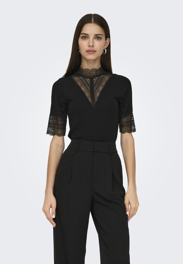 ONLY ONLTILDE - Print T-shirt - black