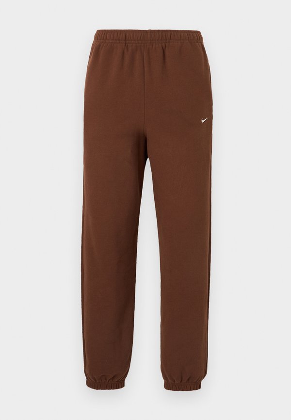 Nike Sportswear W NK STDO FLC MW HR OS CFF PNT - Tracksuit bottoms - cacao/(sail)