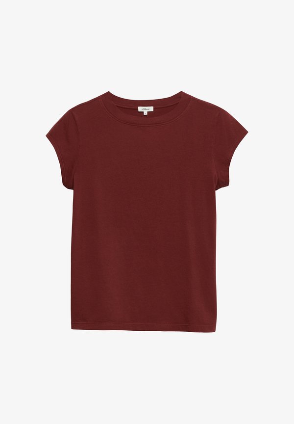 s.Oliver T-SHIRT - Basic T-shirt - bordeaux