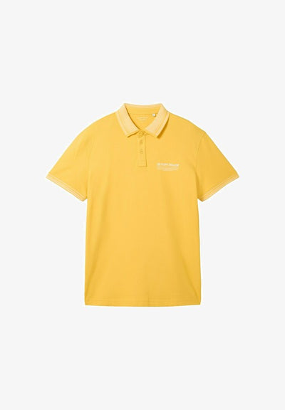 TOM TAILOR MIT LOGO - Polo shirt - sunny yellow