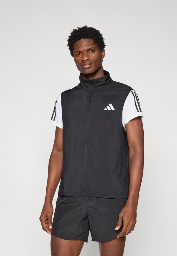 adidas Performance RUN VEST - Waistcoat - black
