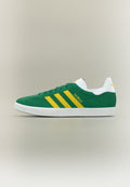 adidas Originals GAZELLE UNISEX - Trainers - bold green/eqt yellow/footwear white