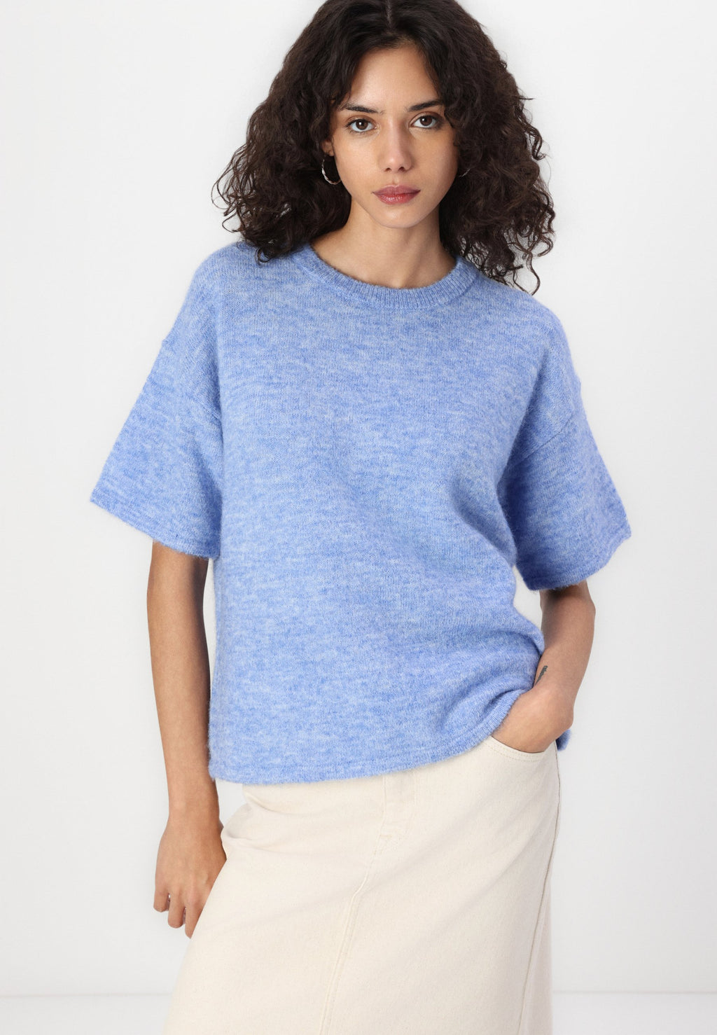 Selected SLFMALINE LILIANA O NECK