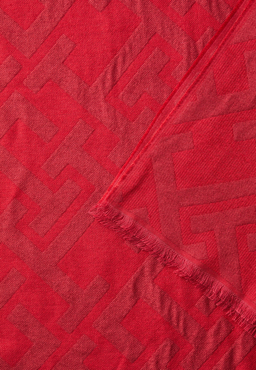 TH MONOGRAM JACQUARD SCARF WITH WOOL Media 3