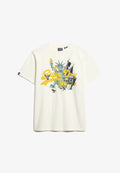 Superdry & Co NEW YORK GRAPHIC - Print T-shirt - off white