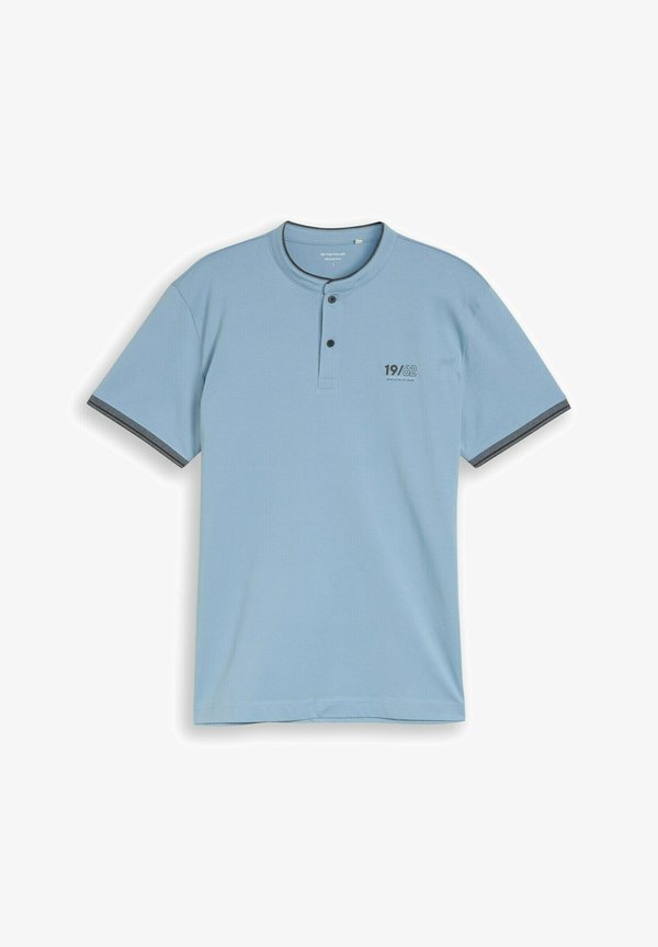 TOM TAILOR MIT STEHKRAGEN - Polo shirt - mountain spring blue