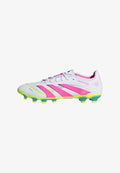 adidas Performance PREDATOR PRO MULTIGROUND - Firm-ground football boots - ftwr white lucid pink lucid lemon