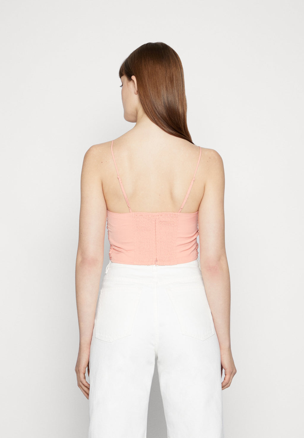 Abercrombie & Fitch BARE RUCHED HARWARE TOP