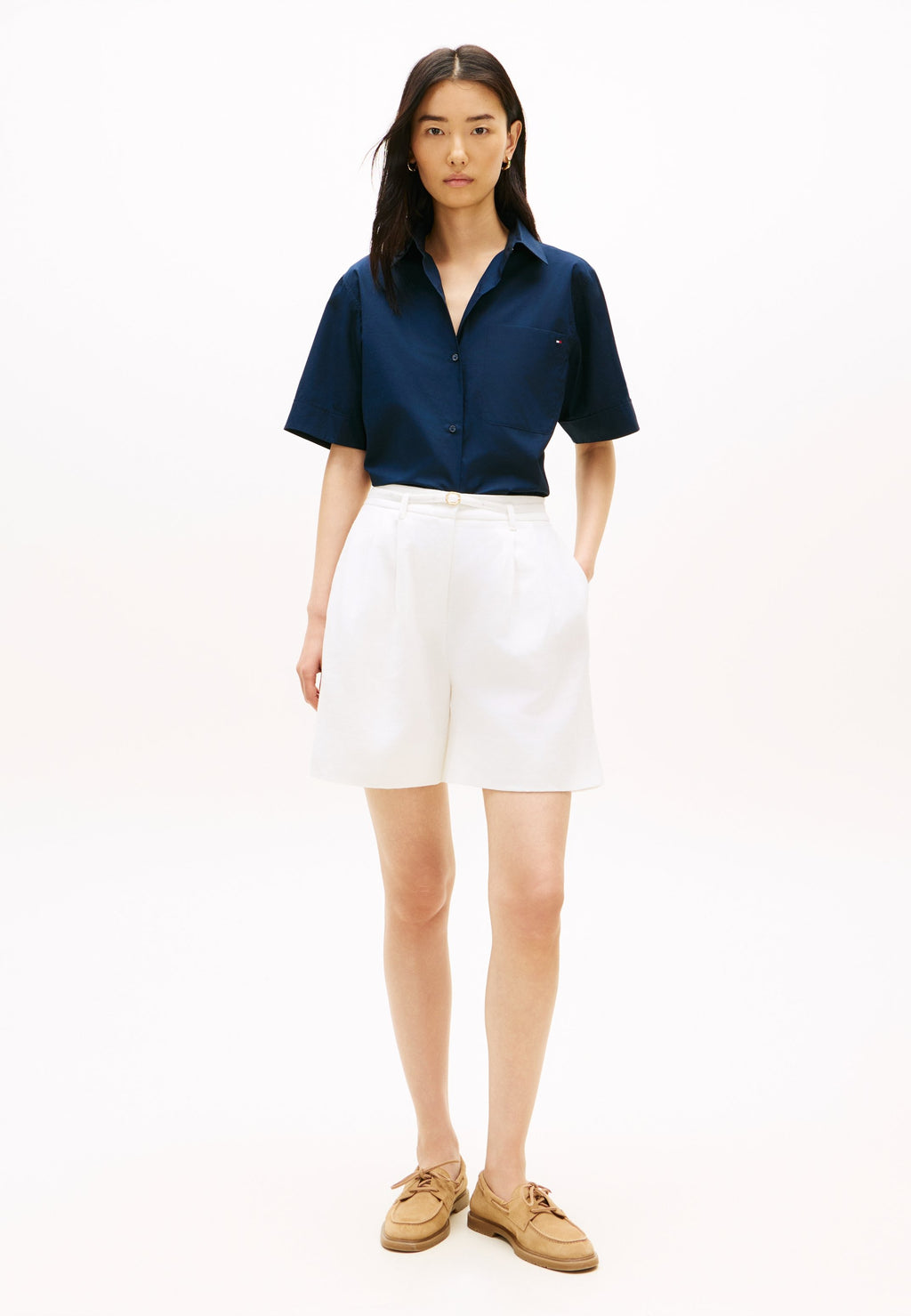 CLASSIC POPLIN SHORT SLEEVE SHIRT Media 2