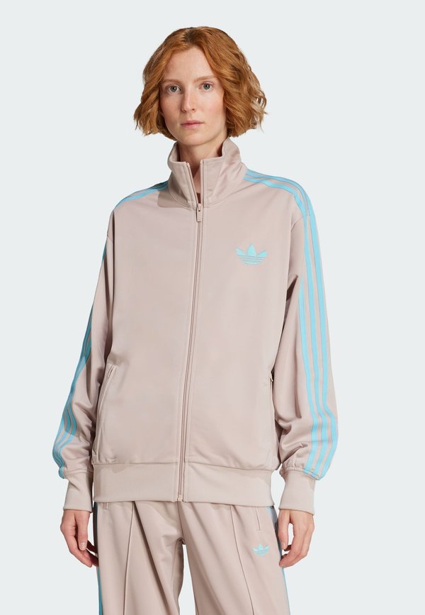 adidas Originals FIREBIRD TT - Training jacket - taupe   blue glow