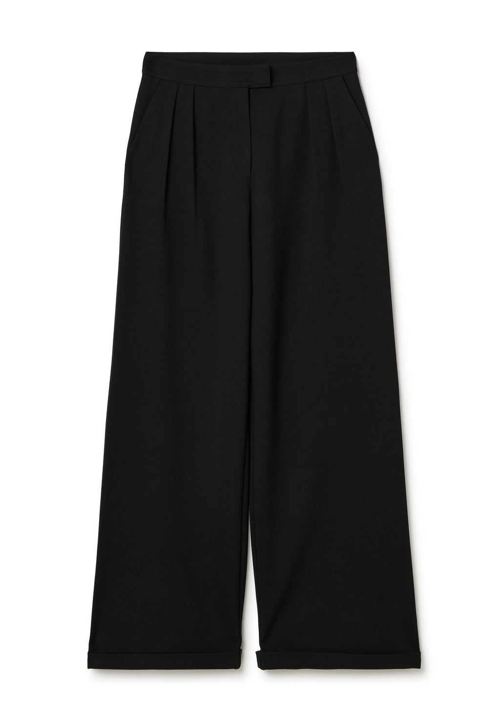 Stefanel WIDE LEG PALAZZO WITH ROMAN STITCH