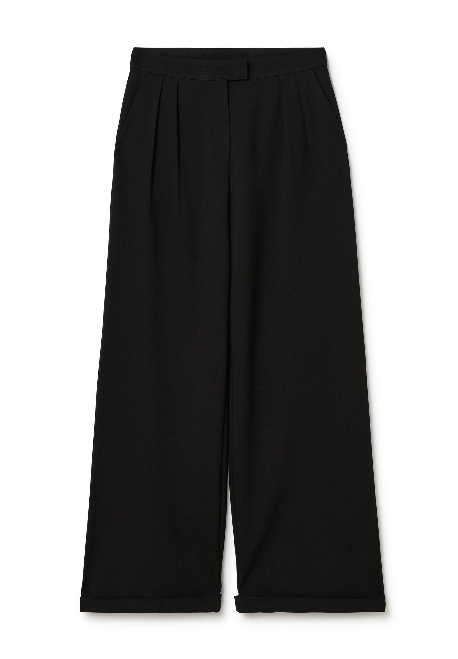 Stefanel WIDE LEG PALAZZO WITH ROMAN STITCH