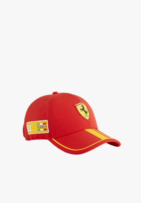 Puma PUMA X SCUDERIA FERRARI HYPERCAR REPLICA LE MANS BASEBALL-CAP UNISEX - Cap - red