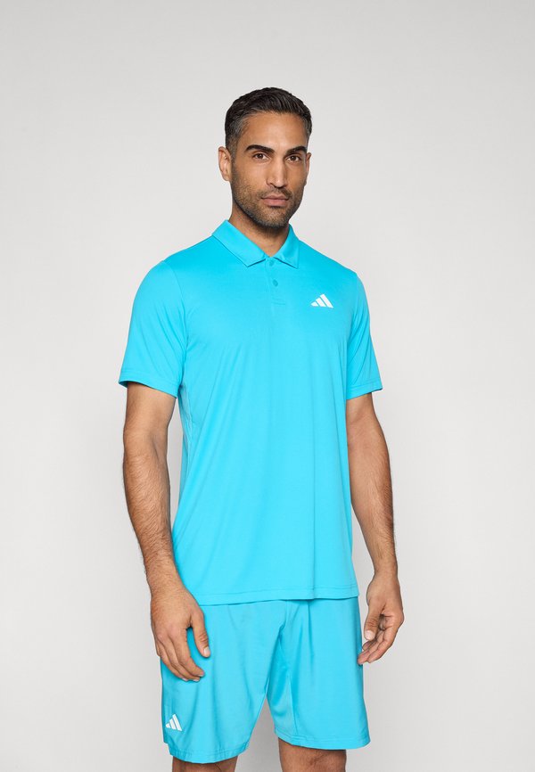 adidas Performance CLUB  POLO - Polo shirt - signal cyan