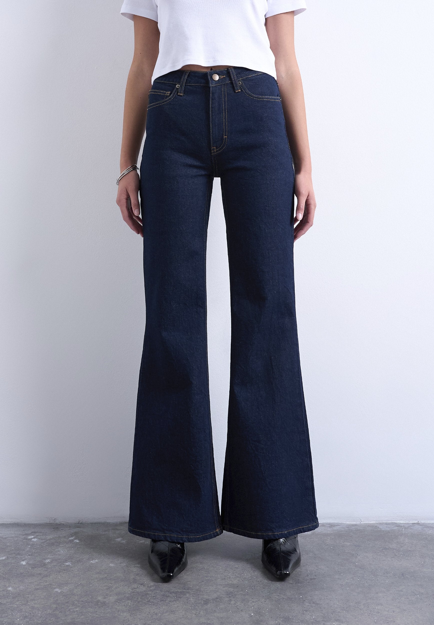 Topshop Flared fit TSMARIE Mid rise