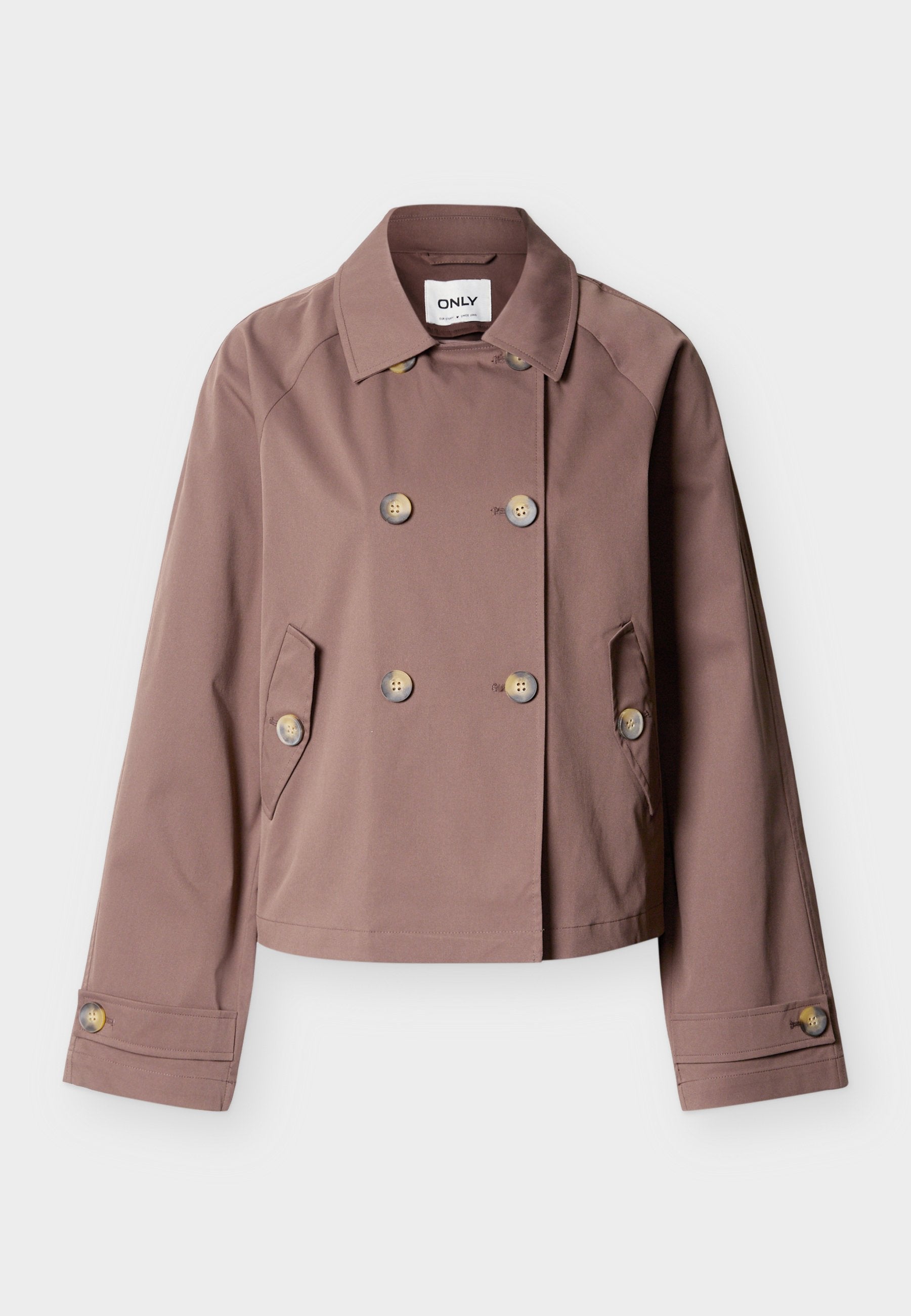 ONLAPRIL LIFE SHORT TRENCHCOAT  Media 1