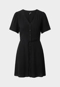 Vero Moda Curve VMCALBA SHORT DRESS - Shirt dress - black