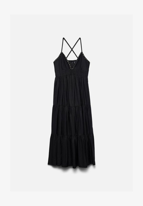 Vero Moda VMHEATHER SINGLET ANKLE DRESS - Cocktail dress / Party dress - black