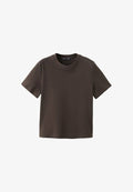 Mango Basic T-shirt - brown
