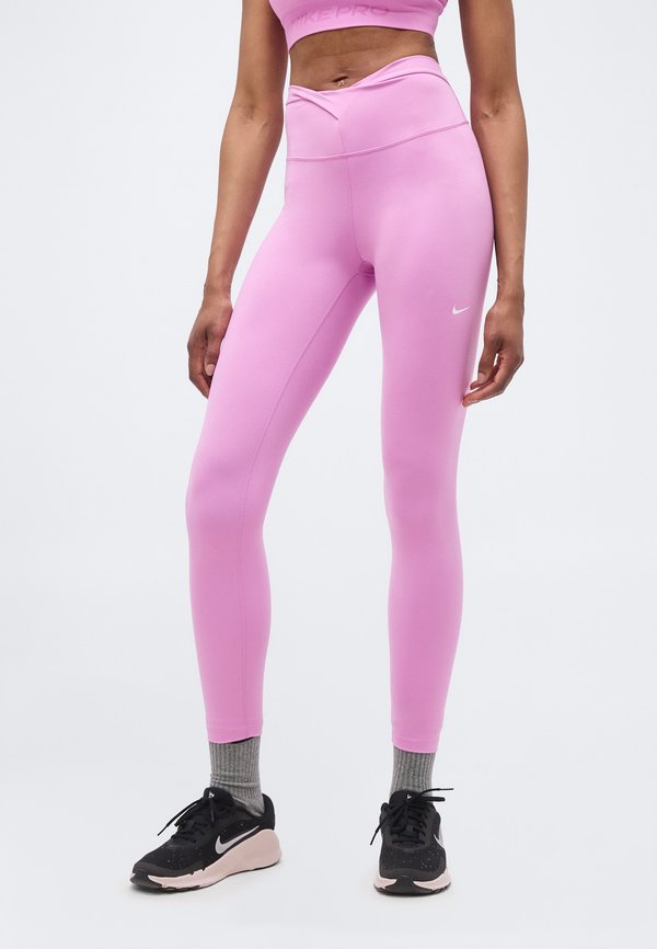 Nike Performance ONE - Leggings - light magenta/white