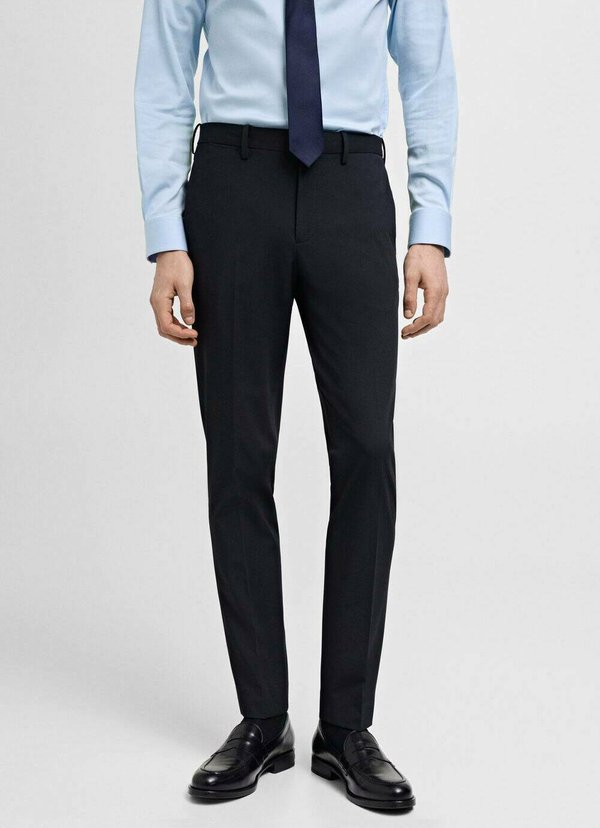 Mango SLIM-FIT  - Suit trousers - royal blue