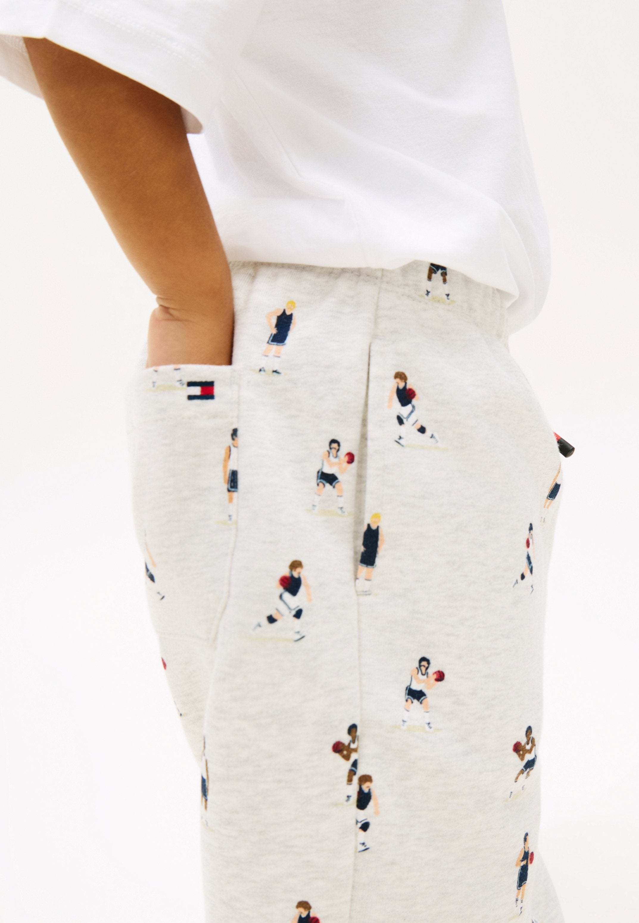PRINT TERRY CUFFED JOGGERS Media 5